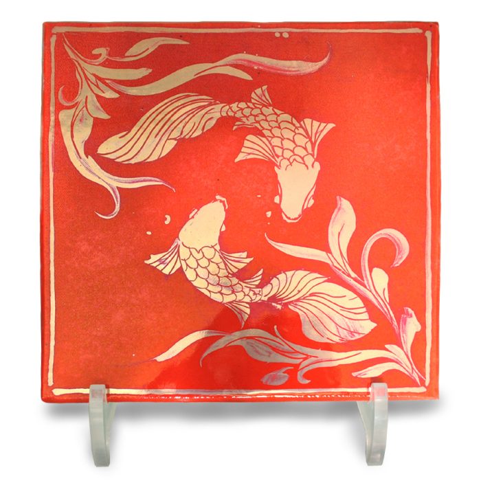 Fish and weed tile.