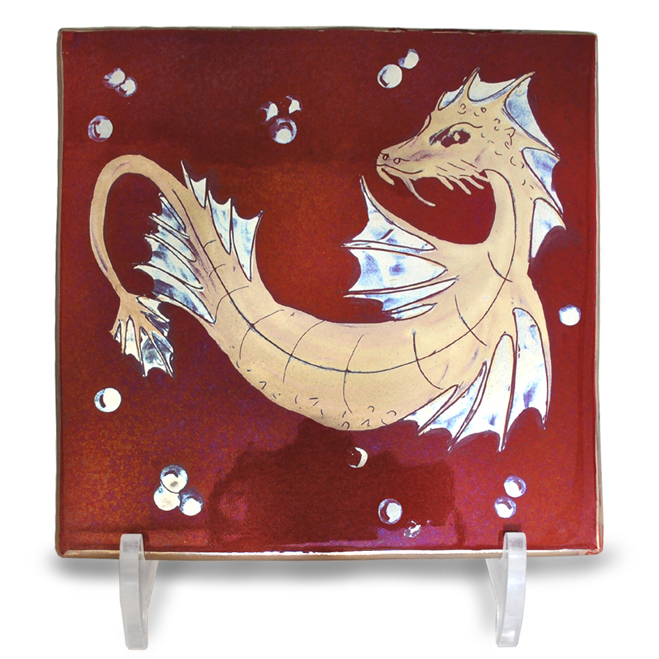 Sea dragon tile.
